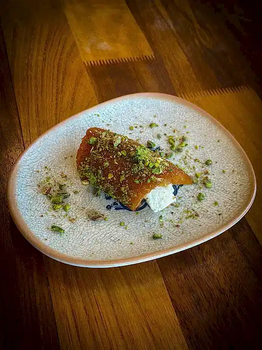 Kaymaklı Ekmek Kadayıfı