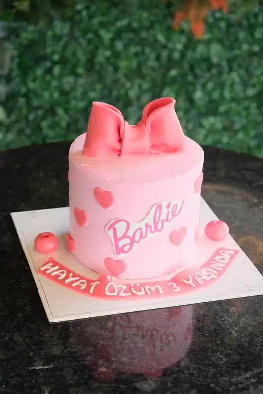 Butik Pembe Prenses Kurdele Pasta