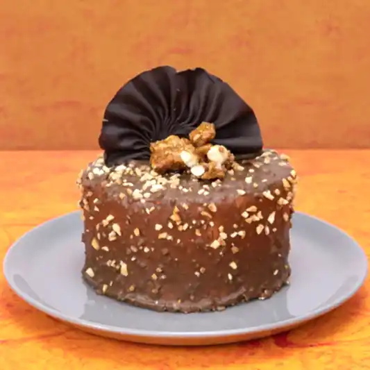 4-6 Kiilik Krokan Çikolata Pasta Çikolata