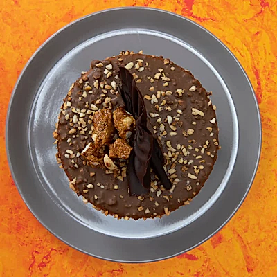 7-8 Kiilik Krokan Çikolata Pasta Çikolata