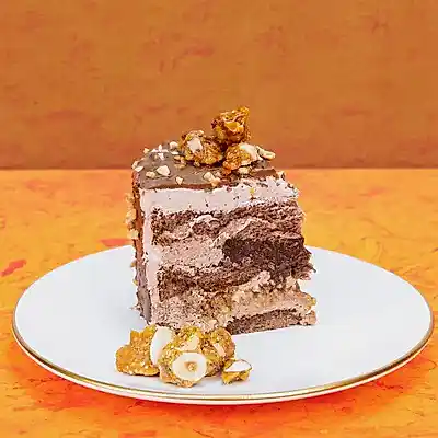 7-8 Kiilik Krokan Çikolata Pasta Çikolata