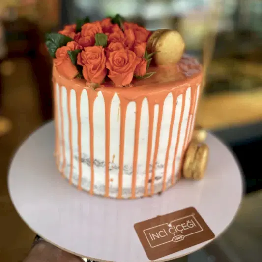 Butik Naked Turuncu Güllü